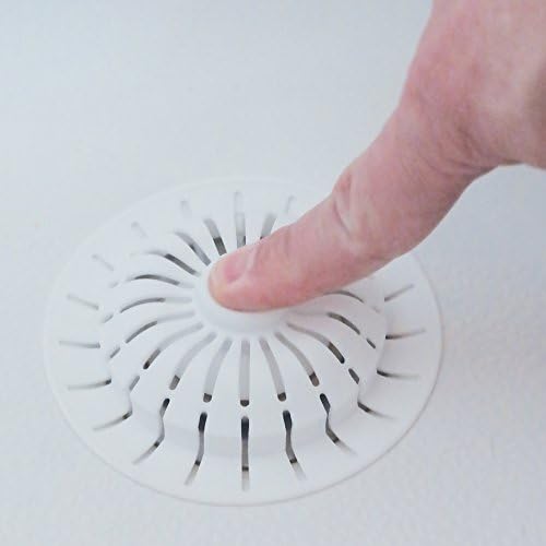 Bath Suction Cup Hair Catcher Effortlessly Removal of Hair Debris from Drains