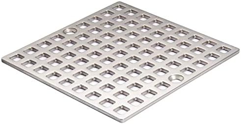 4 Nickel Brushed Shower Drain Cover - Protect Your Bathroom Floor