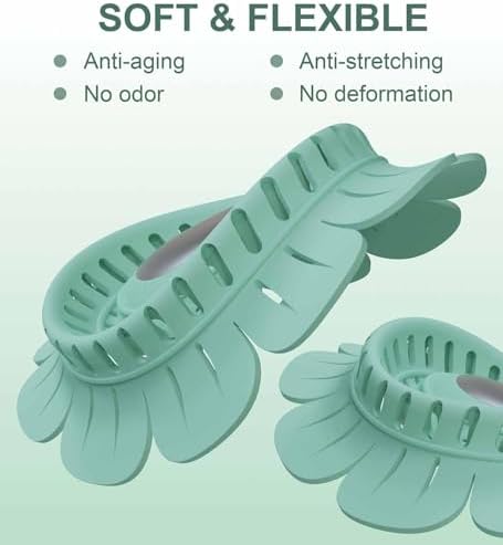 TAPPOP Draining Hair Catcher - Silicone Foldable Drain Protector for Bathrooms