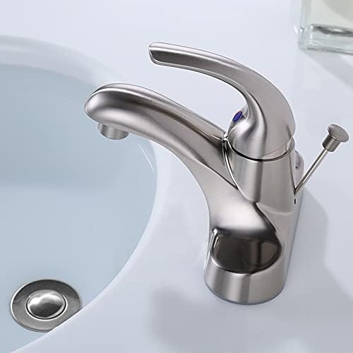 arcora brush nickel sink drain lift rod