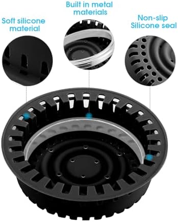 Drain Hair Catcher by Aojuxix - Prevents Hair Clog Enhances Shower Experience