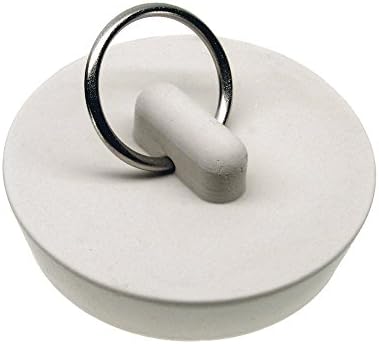 Danco 35979B 1-58 Inch White Rubber Drain Stopper