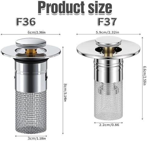 Bathroom Sink Drain Strainer DRV4MMA Effortless Effluvium Choice for Your Home