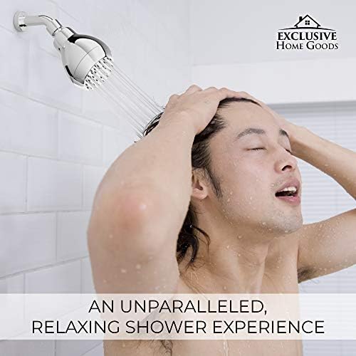 Experience the Pressure with theHeatsistence Chrome Delay shower head