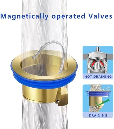Bathroom Drain One-Way Drainage Prevents Odor and Backflow