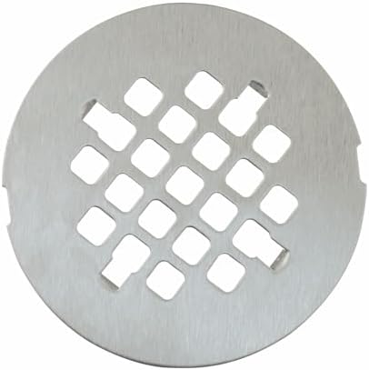 Welsan Brushed Nickel 4-14 OD Shower Drain Cover