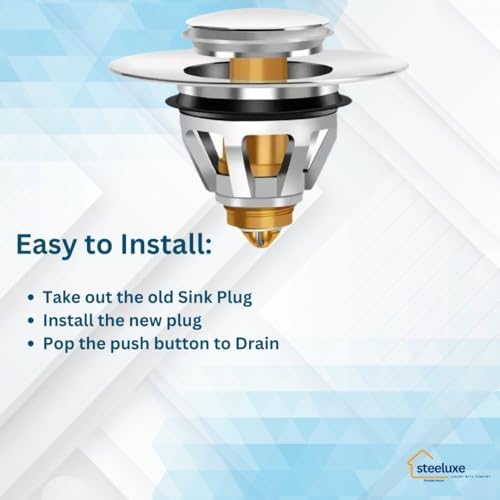Silver-Universal Bathroom Sink Drain Strainer
