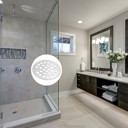 Snug Fit Shower Drain Grate Covers Stainless Steel