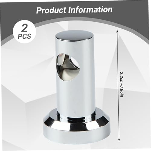 Stylish 2-Piece ABS Shower Head Mounts for Modern Bathrooms