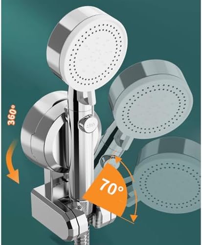 WARRIOO Portable Suction Shower Bracket