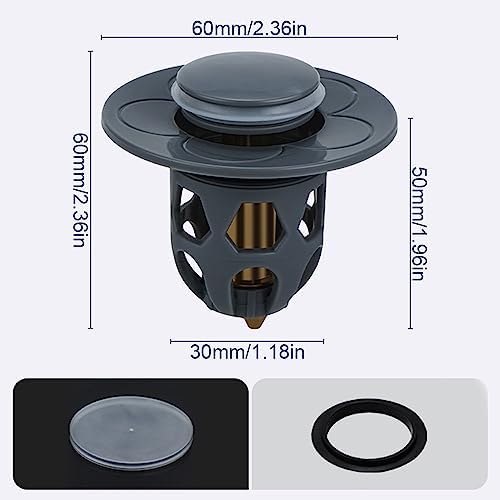 Sink Drain Stoppers Premium Choice for 34mm-40mm Drains