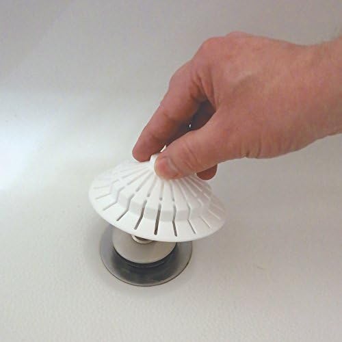 Bath Suction Cup Hair Catcher Effortlessly Removal of Hair Debris from Drains