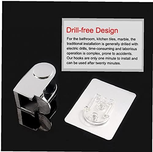 Premium Compact Shower Head Holder - Quick-Fitting Design for Perfect Showers