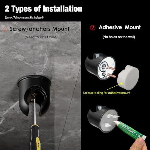 Durable Metal Shower Holder