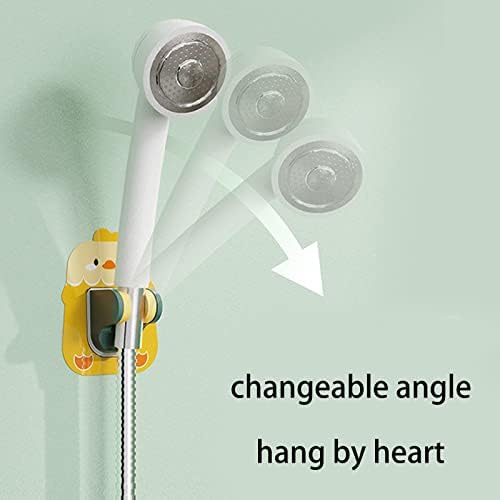 Adjustable Wall-Mounted Shower Bracket for Humans and Pets