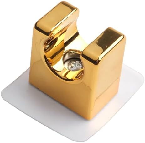 Adjustable Gold Suction Cup Shower Head Holder