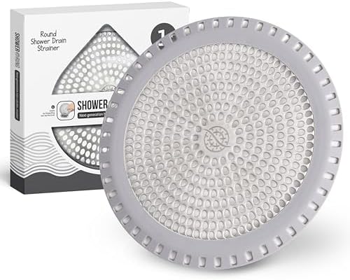 Ultra ShowerRing - Universal Drain Protector Gray