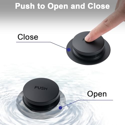 BOOMIBOO bathtub drain kit with two-hole overflow faceplate