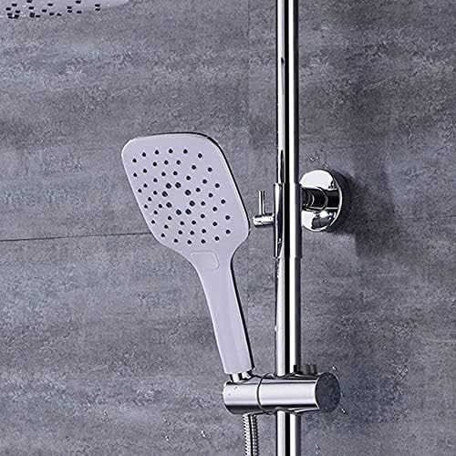 Sturdy 25mm ABS Adjustable Shower Rail Bracket for Bathroom Installation