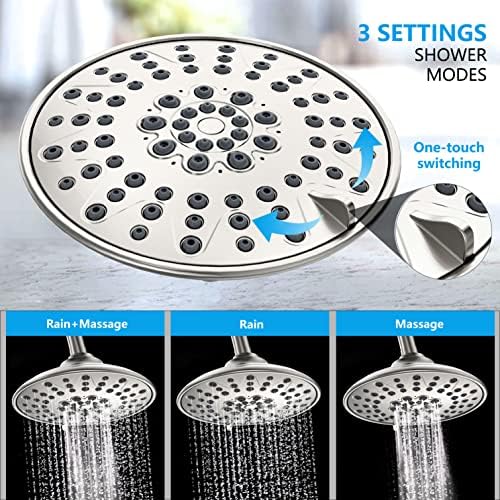 Versatile Flow dual action shower system for modern home