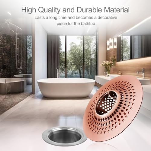 LEKEYE Shower Drain Hair Catcher