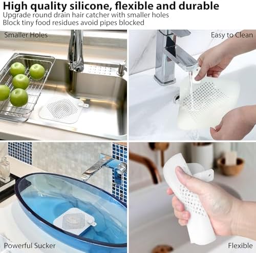 Non-Stick Silicone Drain Hair Catcher