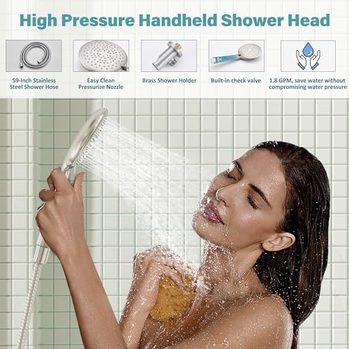 Generous GABRYLLY Shower System with Pressure Balance