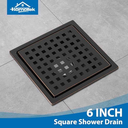 Stainless Steel 6-Inch Showro Drain Oil-Rubbed Bronze