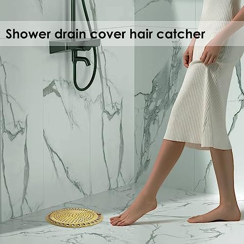 Huntonry Hair Drain Catcher Perfect for Bathroom Use