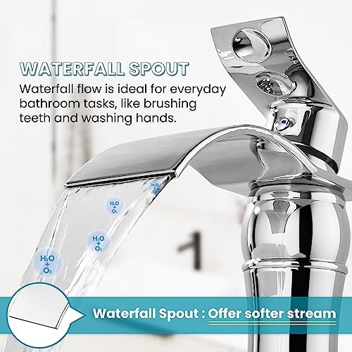 GotonovoSupreme Single Handle Vessel Faucet for Bathroom Design