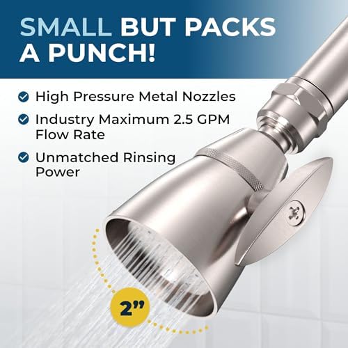 High Flow Fixed Shower Head