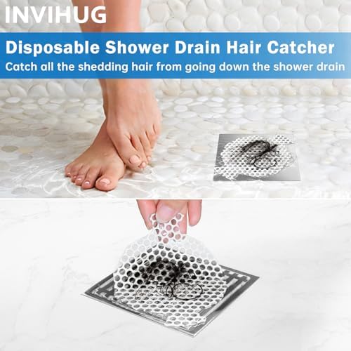 Disposable Hair Catcher for Showers Keep Your Drain Clear and Clog-Free