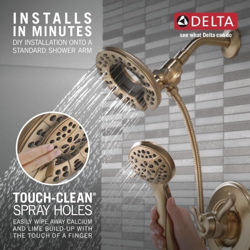 Delta Dual Spray Faucet Instant Installation Hands-Free Experience