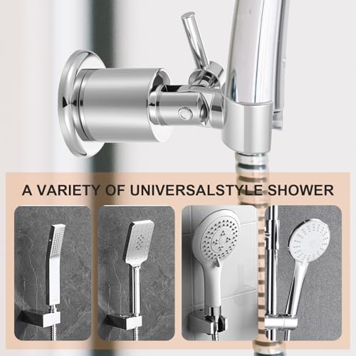 Adjustable 180 shower head holder