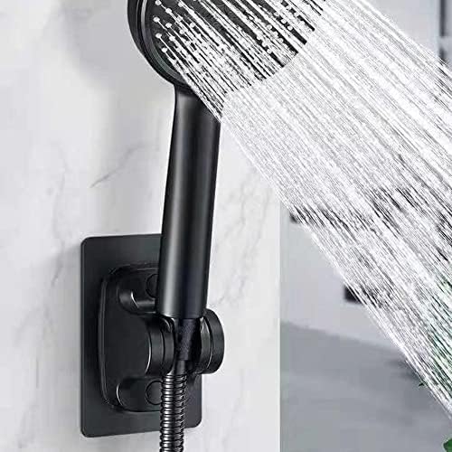 Self-Adhesive Adjustable Shower Head Holder for Wall Mount
