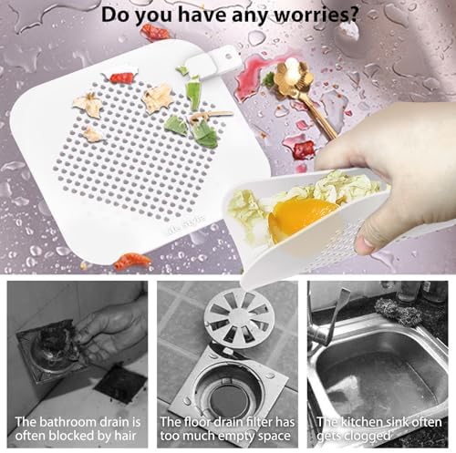 Non-Stick Silicone Drain Hair Catcher