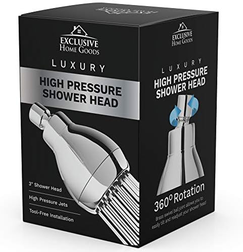 Experience the Pressure with theHeatsistence Chrome Delay shower head